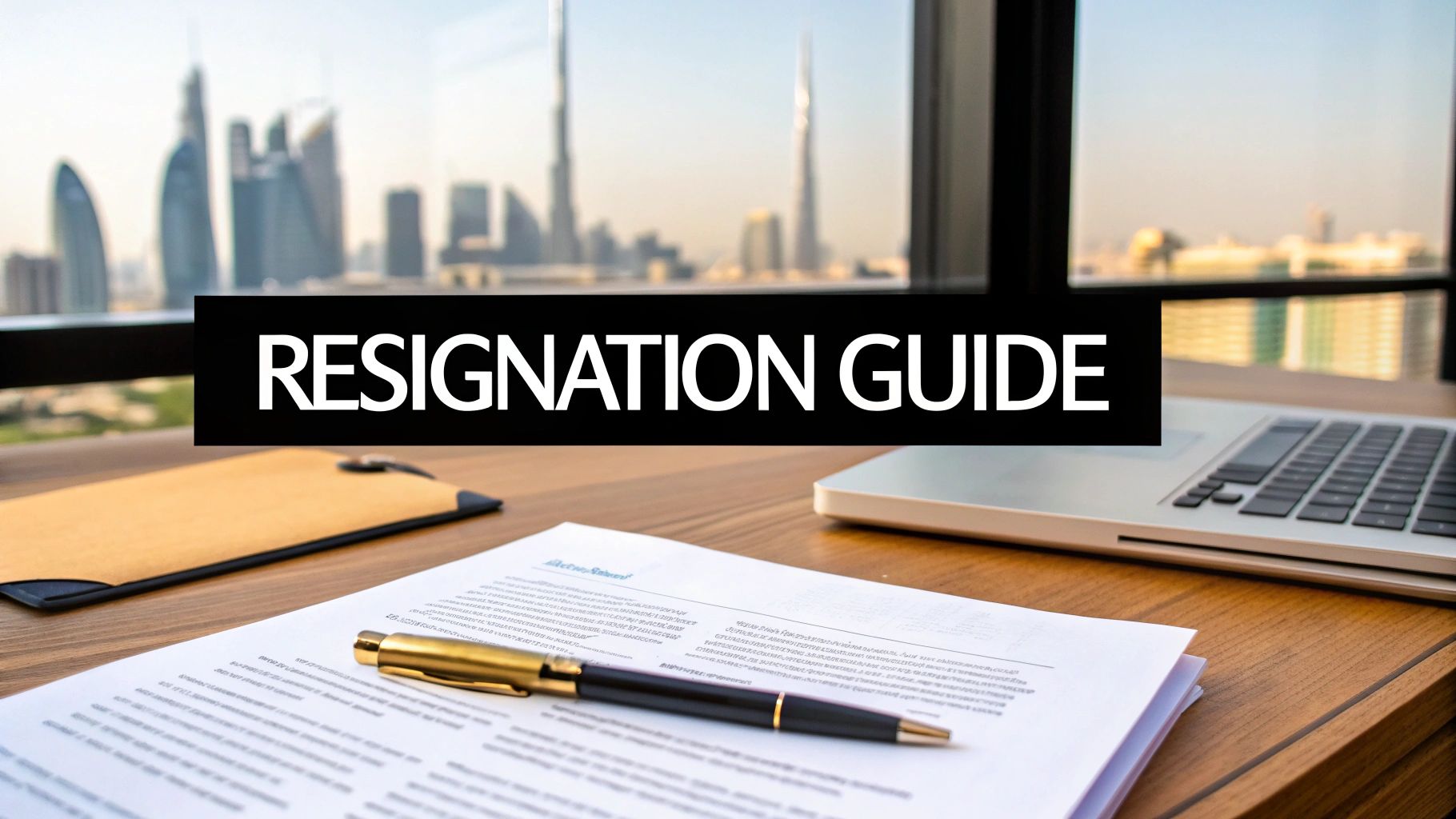 Your Detailed Guide to UAE Labor Law Resignation