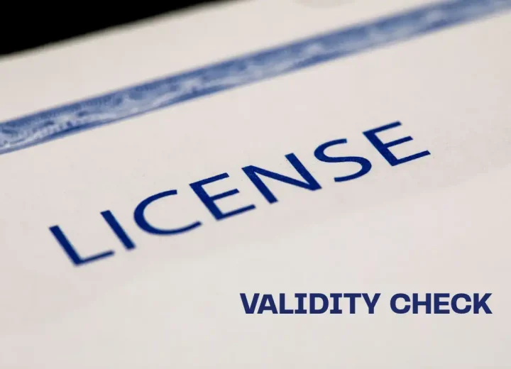 Business owner reviewing a trade license in Dubai